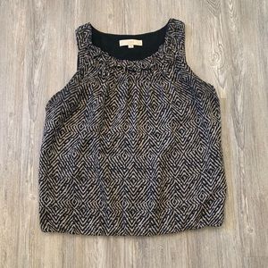 3️⃣ for $20❗️LOFT geometric blouse